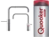 Quooker Combi 2.2 TWINTAPS Nordic Square Chroom Q2TNSC