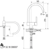 Blusani Keukenkraan Cubos Chroom BS1650