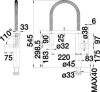 Blanco Keukenkraan CULINA-S edelstaal finish 517598