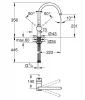 Grohe Minta keukenmengkraan zwart 32917KS0