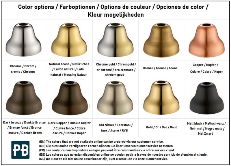 PB klassieke kraan Opbouw muurkraan Witte hendels Extra lange draaibare uitloop RVS 1208854252