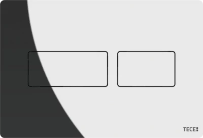TECE Solid metaal WC-bedieningsplaat chroom 1208946852