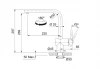 Franke massief rvs sensor Keukenkraan Atlas Neo draaibare uitloop inox 1208953823