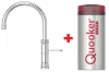 Quooker Classic Fusion Round Chroom COMBI+ Warm, koud, kokend water 22+CFRCHR