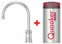 Quooker Classic Nordic Round Chroom COMBI Kokend water 22CNRCHR