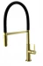 Ausmann Lavea gouden keukenkraan PVD gold met draaibare en flexibele uitloop 1208957436
