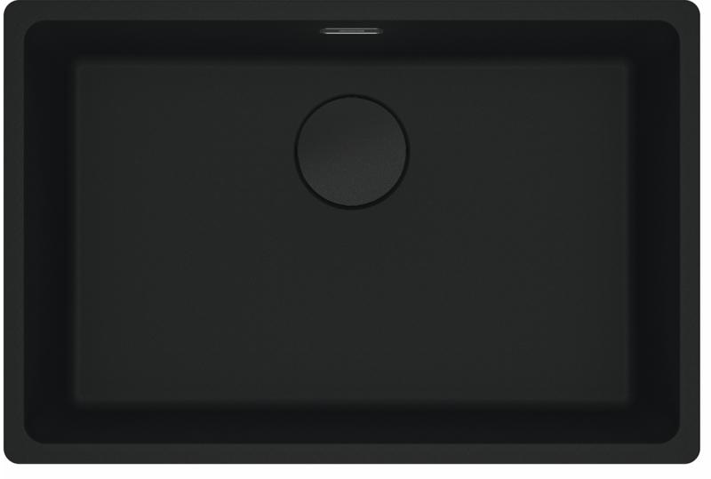 Franke Maris MRG 110-62 Fragranite black edition mat zwarte spoelbak onderbouw
