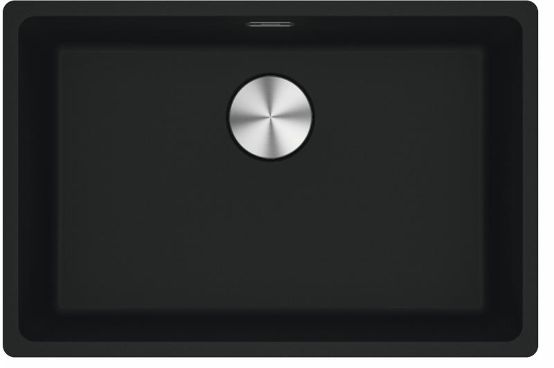 Franke Maris MRG 210-62 Fragranite matt black spoelbak vlakinbouw