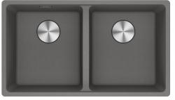 Franke Maris MRG 120-35-35 Fragranite Stone grey dubbele spoelbak onderbouw
