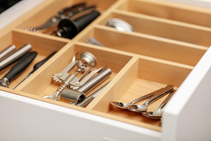 Decor Cutle Bestekbakken Keuken Verstelbaar Inzetstuk voor 600-1000mm Kasten  1208966291