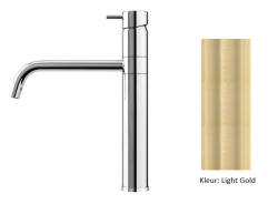 Waterevolution Flow keukenmengkraan PVD Light Gold T150WGE