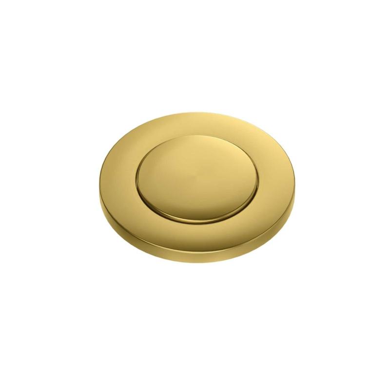 Quadri  Oxford gouden afvoerset spoelbak incl. overloop en push to open knop goud 1208967588