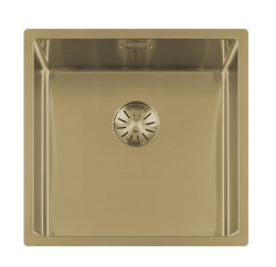 Pure.Sink Prestige spoelbak 40 Goud universeel PPG4040-60