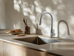 Pure.Sink Prestige RVS spoelbak 50x40 cm 10mm radius onderbouw, vlakbouw en opbouw PPG5040-02