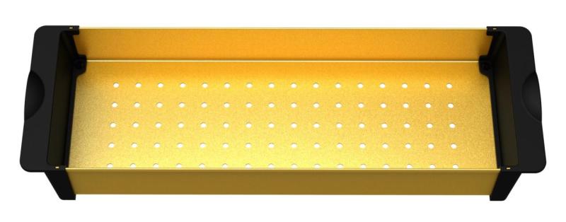 Pure.Sink Prestige inzetbak voor spoelbak Goud PPGCL40-60