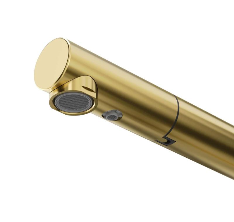 Quadri Ellesmere Keukenmengkraan PVD Goud 3-weg met extra aansluiting voor gefilterd water 1208967781