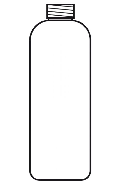 Franke Atlas Kunststofflesje voor Zeepdispenser reservoir 133.0641.890