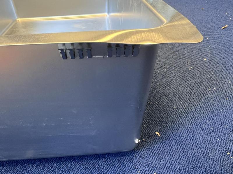 OUTLET Beschadigd Franke Maris MRX 210.70 extra grote rvs spoelbak onderbouw 127.0568.039