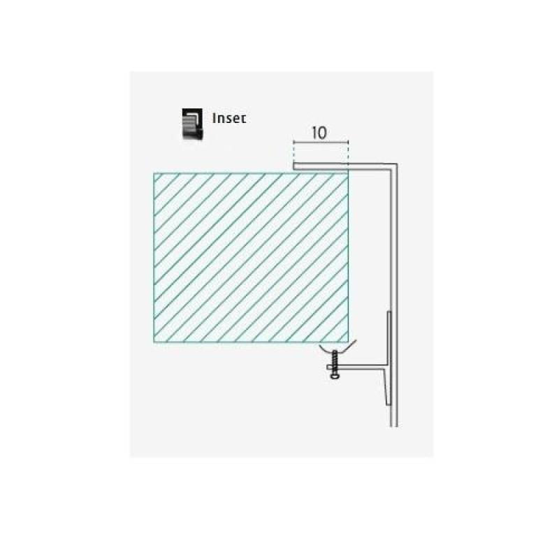 Banka IB3440 RVS Spoelbak 34 x 40 cm Opbouw en Vlakinbouw 1208970047
