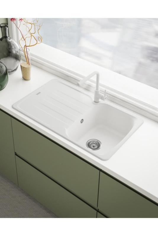 Franke Lina L Keukenkraan Draaibare Uitloop Polar White 115.0728.479