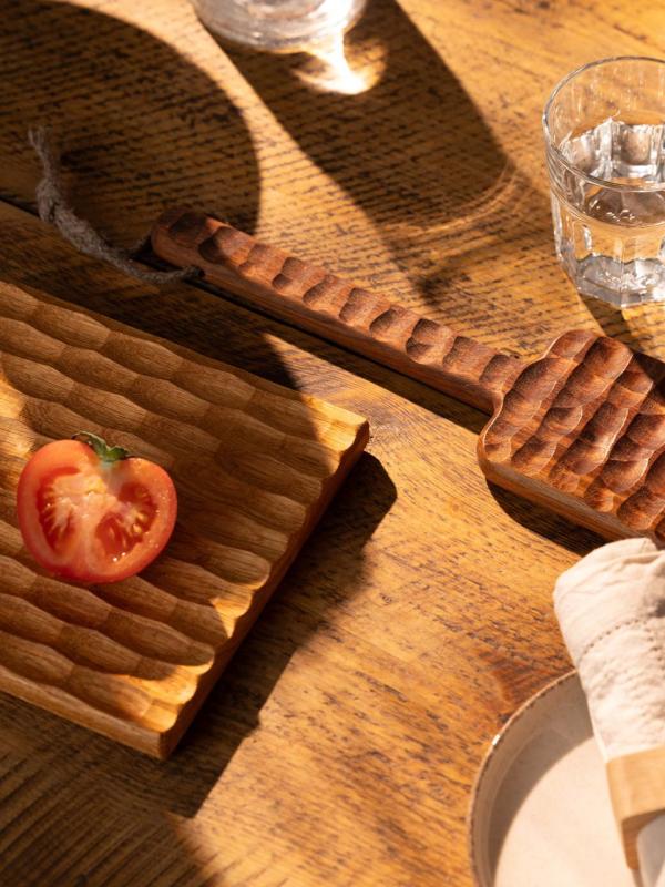 Woodsea Dunes Oak - Eiken Houten Serveerplank 70x10cm 1208971447