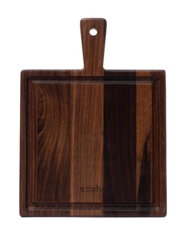 Woodsea Dunes Walnut S - Walnoothouten Dunes Snijplank 27x20 cm 1208971547