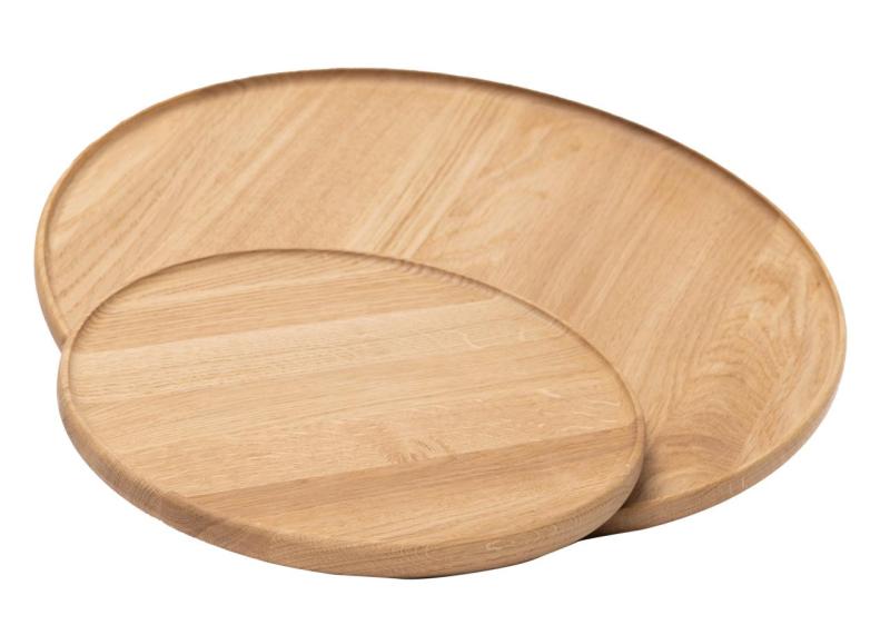 Woodsea Serving L - Eikenhouten Dienblad Rond Ø45 cm 1208971588