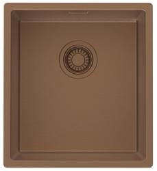 Pure.Sink Luxion Koperen spoelbak 36x40 cm onderbouw, vlakinbouw en opbouw PLX3640-62