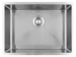 Pure.Sink Luxion RVS spoelbak 55x40 cm onderbouw, vlakinbouw en opbouw PLX5540-02