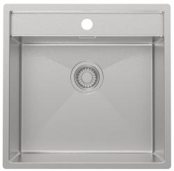 Pure.Sink Luxion RVS spoelbak 51x50 cm Tapwing met kraangatbank PLX5150T-02