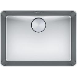 OUTLET Hoek gebogen! Franke Mythos MYX 210.55 rvs spoelbak 55x40cm vlakbouw 	1208971811