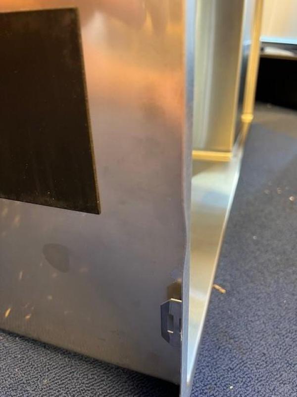 OUTLET Licht Beschadigd Pure.Sink Exclusivo RVS spoelbak met afdruipgedeelte 86x52 cm Tapwing links PEX5086LT-02