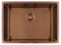 Pure.Sink Luxion Koperen spoelbak 55x40 cm onderbouw 1208972448